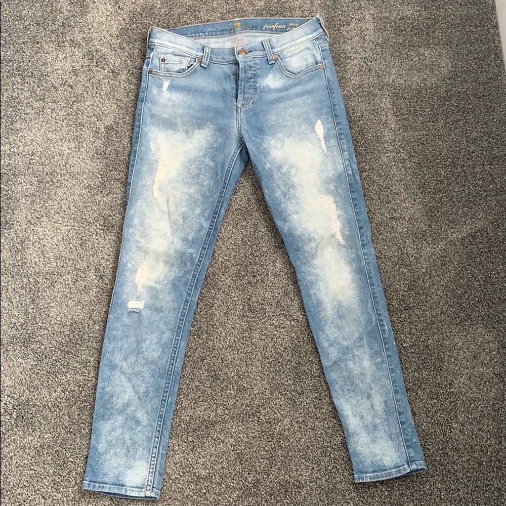 7 for all mankind jeans size 25